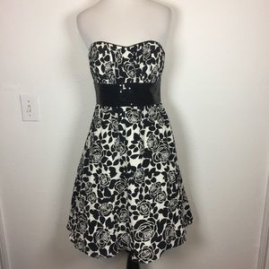 100% Silk WHBM Strapless Dress